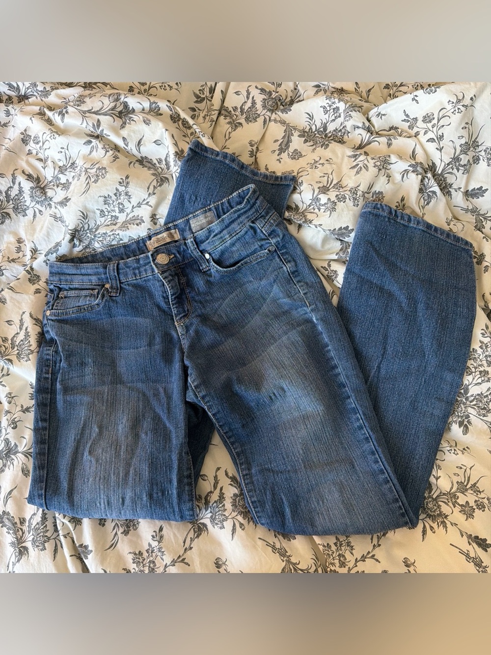 nine west vintage america collection straight leg jeans | sz 4 / 27